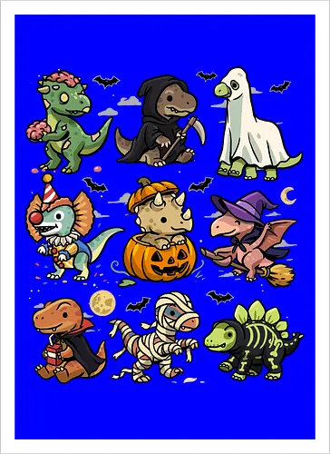 Spooky Dinosaurs