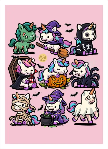 Spooky Unicorns
