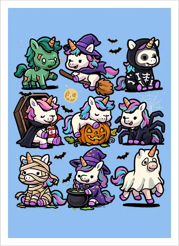 Spooky Unicorns