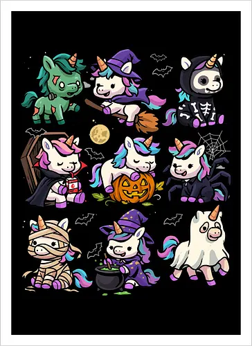 Spooky Unicorns
