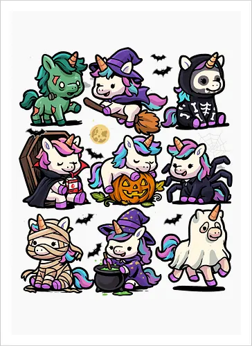Spooky Unicorns