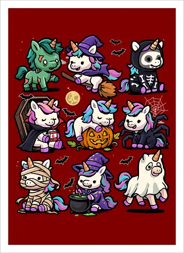 Spooky Unicorns