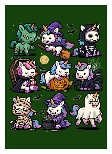 Spooky Unicorns