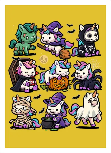 Spooky Unicorns