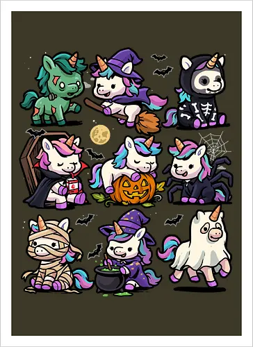 Spooky Unicorns
