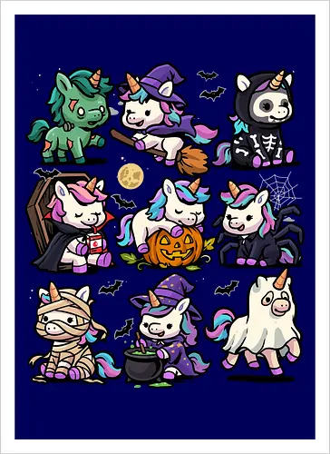 Spooky Unicorns