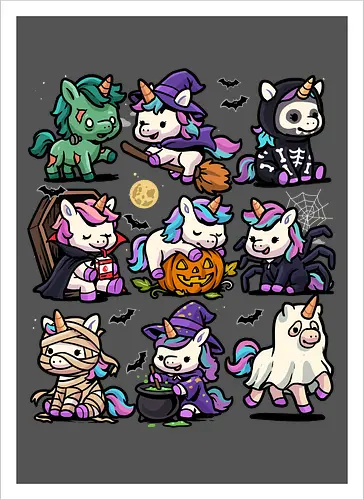 Spooky Unicorns