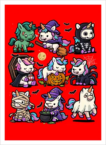 Spooky Unicorns