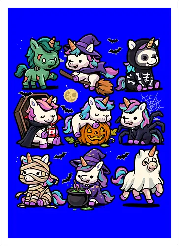 Spooky Unicorns
