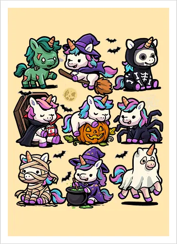 Spooky Unicorns