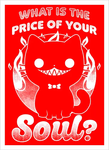 Cat Buys Souls - Creepy Demon Pet