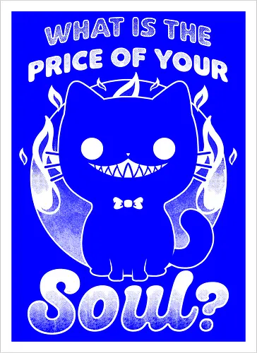 Cat Buys Souls - Creepy Demon Pet