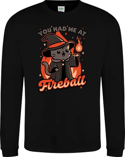 Magical Fireball Cat