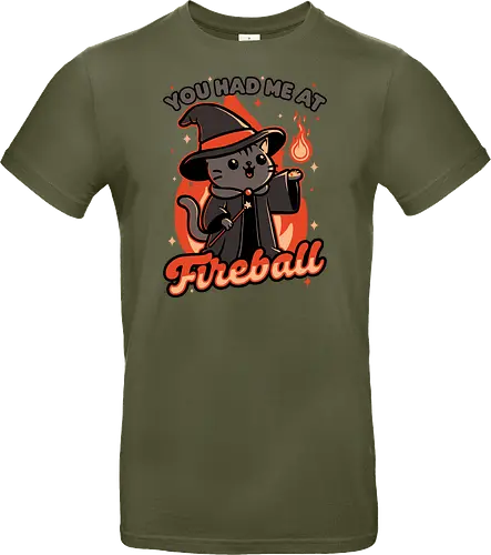 Magical Fireball Cat