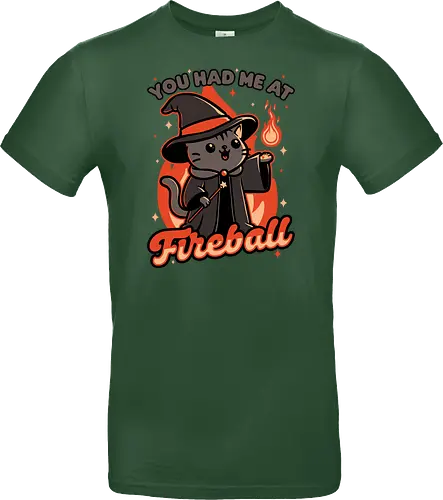 Magical Fireball Cat