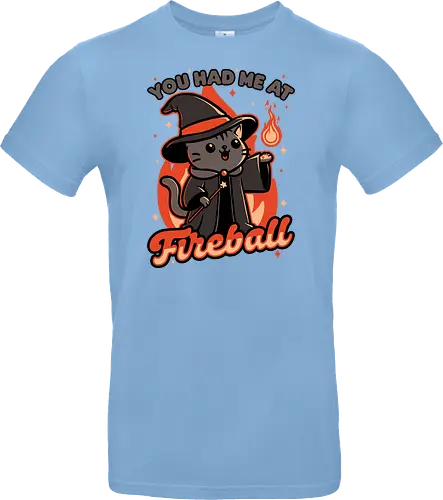 Magical Fireball Cat