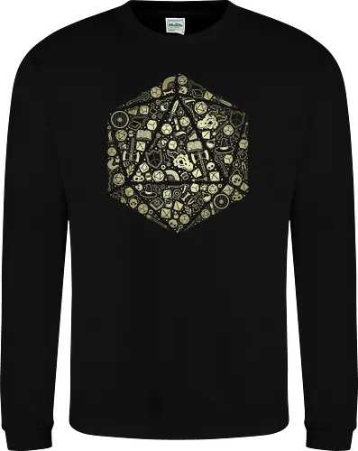 Pen and Paper d20 Doodle