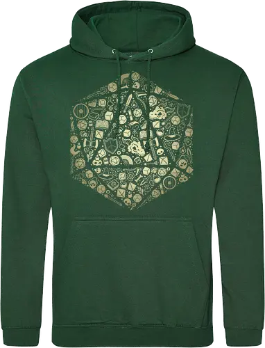 Pen and Paper d20 Doodle