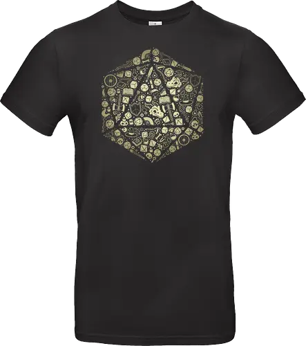 Pen and Paper d20 Doodle