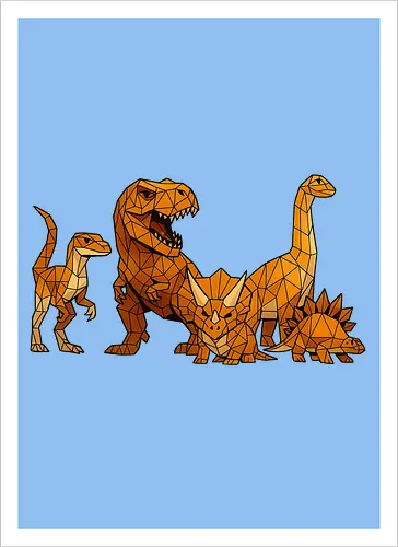 Polygon Dinos