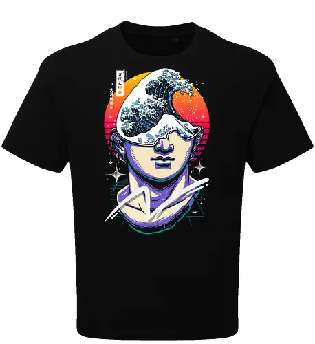 The Great Wave Of Greek Statue