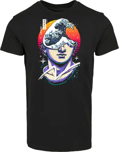 The Great Wave Of Greek Statue
