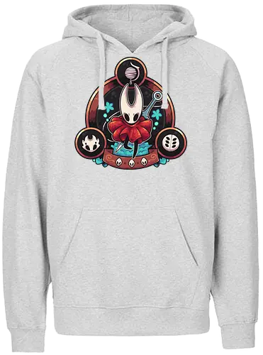 Hornet Triad - games, indie games, hornet, silksong, Bug Knight, silk song, hollow, metroidvania - Fairtrade Hoodie