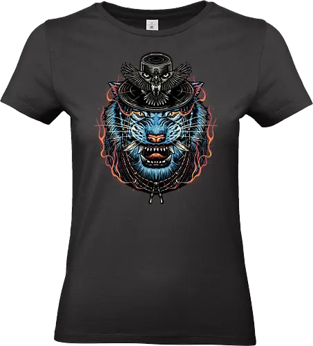 Underworld Tiger - animated, Movie, hunter, demons, tiger, animal, cute, animation - Standard T-Shirt (Frauen)