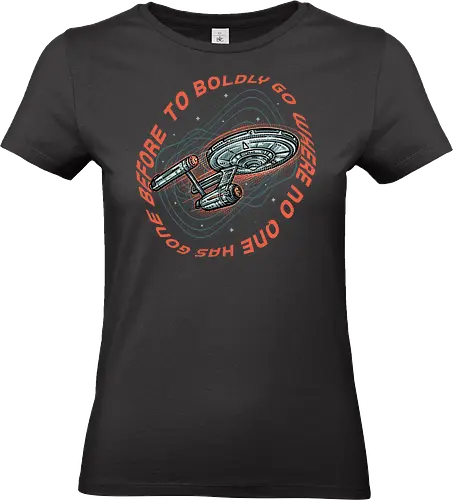 Travel to Space - Movie, film, galaxy, action, sci-fi, science fiction, scifi - Standard T-Shirt (Frauen)