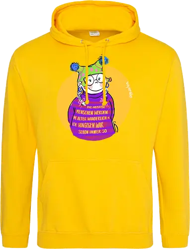 Die meisten Menschen werden im Alter wunderlich...