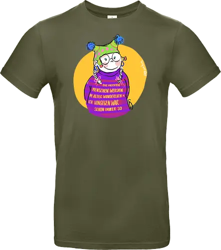 Die meisten Menschen werden im Alter wunderlich...