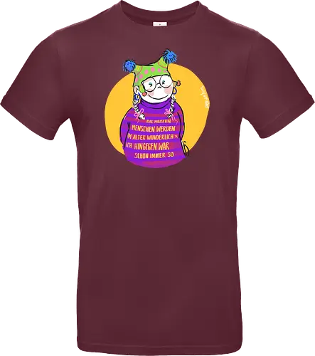 Die meisten Menschen werden im Alter wunderlich...