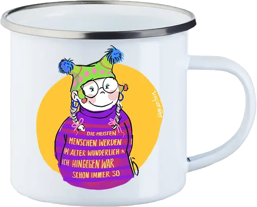 Die meisten Menschen werden im Alter wunderlich...