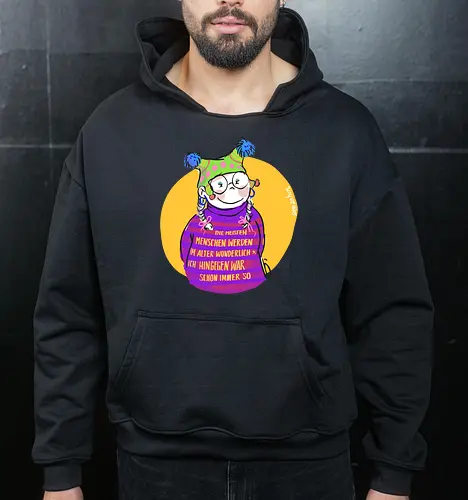 Die meisten Menschen werden im Alter wunderlich...