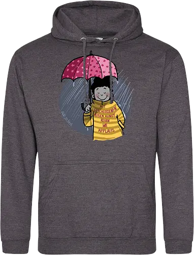 Mit geschlossenen Augen...