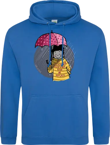 Mit geschlossenen Augen...