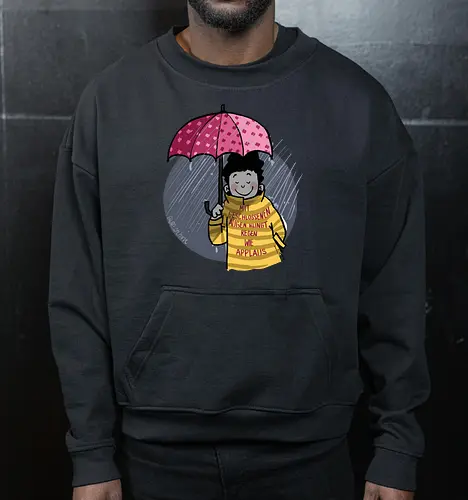 Mit geschlossenen Augen...