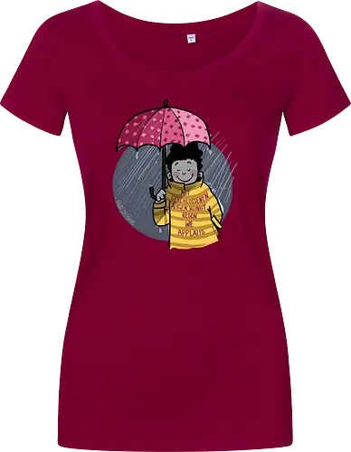 Mit geschlossenen Augen...