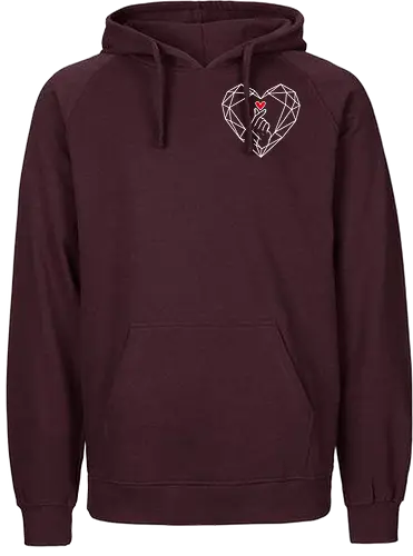 MehrLOVE - Twitch, Streamer, Katze, Chaos, Liebe, Herz, Smilow - Fairtrade Hoodie