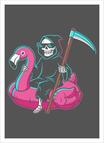 Grim Reaper Summer Vacay