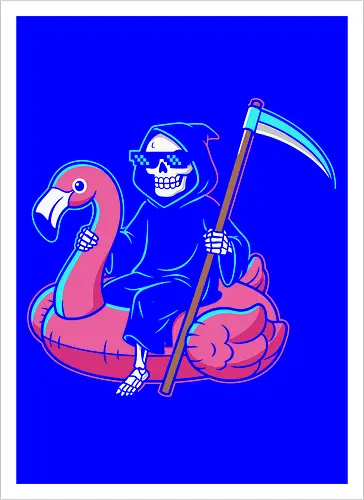 Grim Reaper Summer Vacay