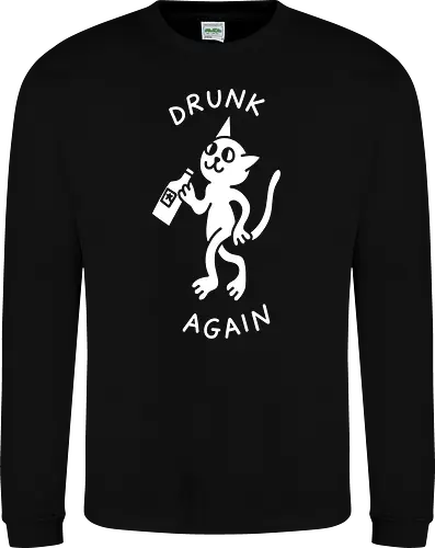  Drunk Again Cat