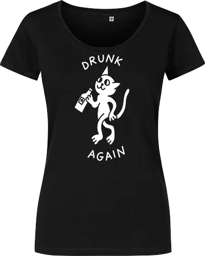  Drunk Again Cat