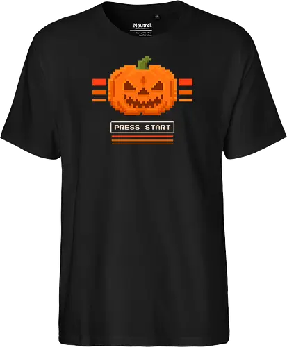 Pixel Pumpkin Press Start Retro Halloween