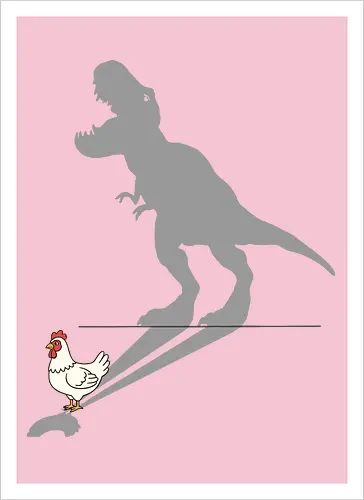  T-Rex Shadow (Inner Dino)