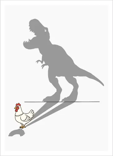  T-Rex Shadow (Inner Dino)