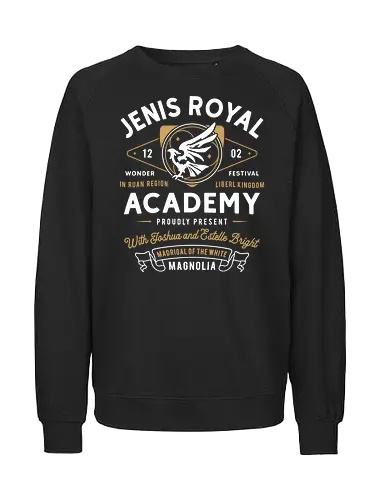 Jenis Royal Academy Emblem - trails in the sky, legend of heroes, ys, crossbell, bracer guild, thors military academy, trails from zero, trails into reverie, trails of cold steel, gamer, gaming, video game, trails to azure, tio plato, mishy, estelle bright, rean schwarzer, joshua bright, lloyd bannings, jenis royal - Fairtrade Sweatshirt