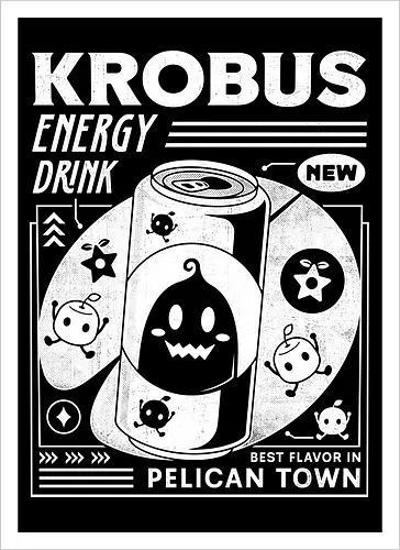 Krobus Energy Drink Grunge