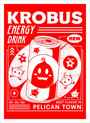 Krobus Energy Drink Grunge