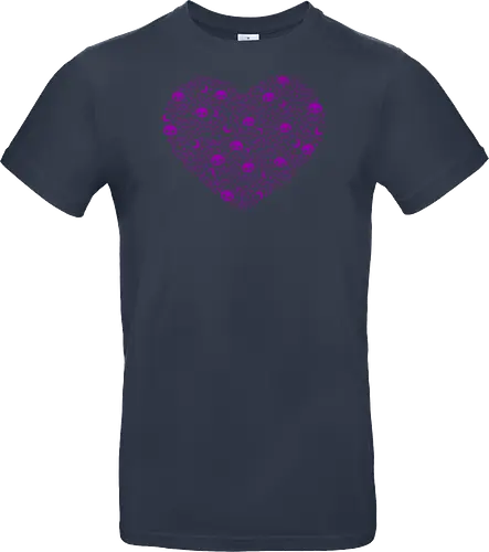 Kawaii Goth Bat Heart